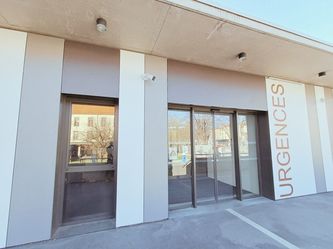 Exterieur du service des urgences