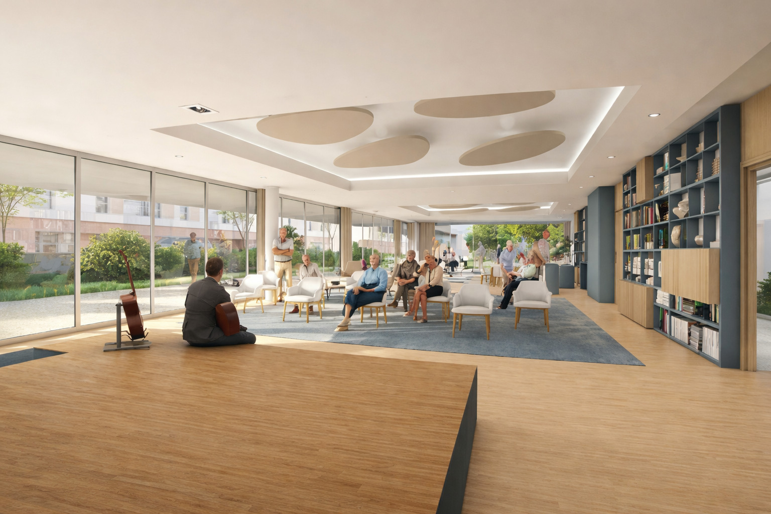 Projet futur EHPAD de Riom — vue 1