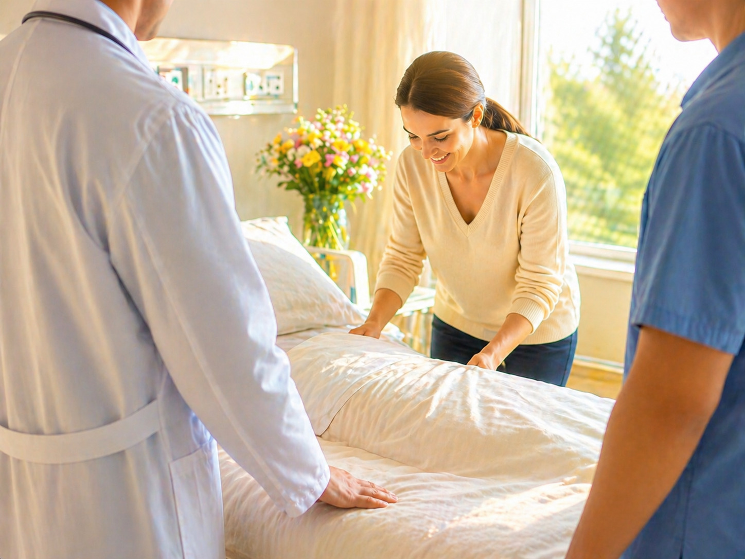 Visites à l'hôpital
