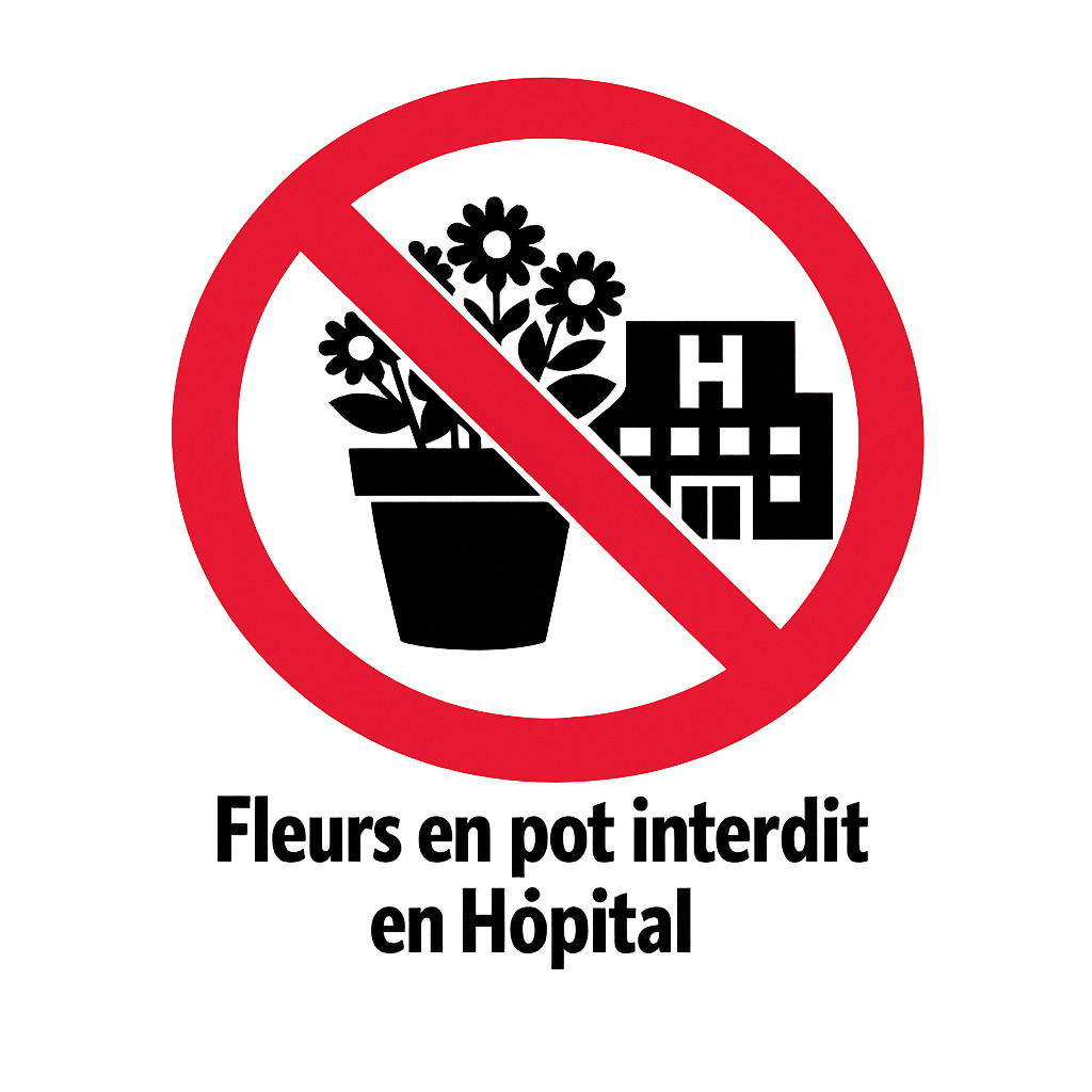 Fleurs et plantes interdites dans les chambres