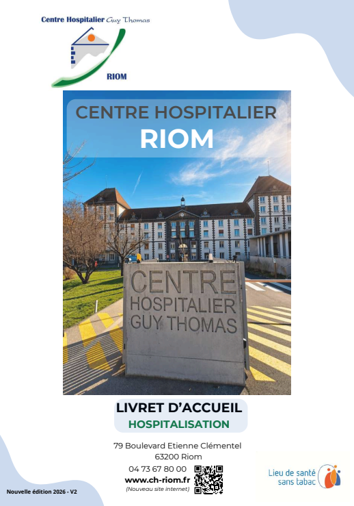 Livret d'accueil du Centre Hospitalier Guy Thomas